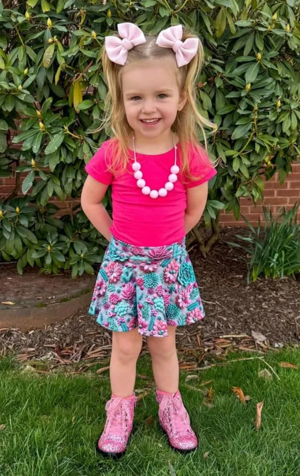 2 left! 3/4 & 7/8yr ~ Cap Sleeve Top ~ Watermelon