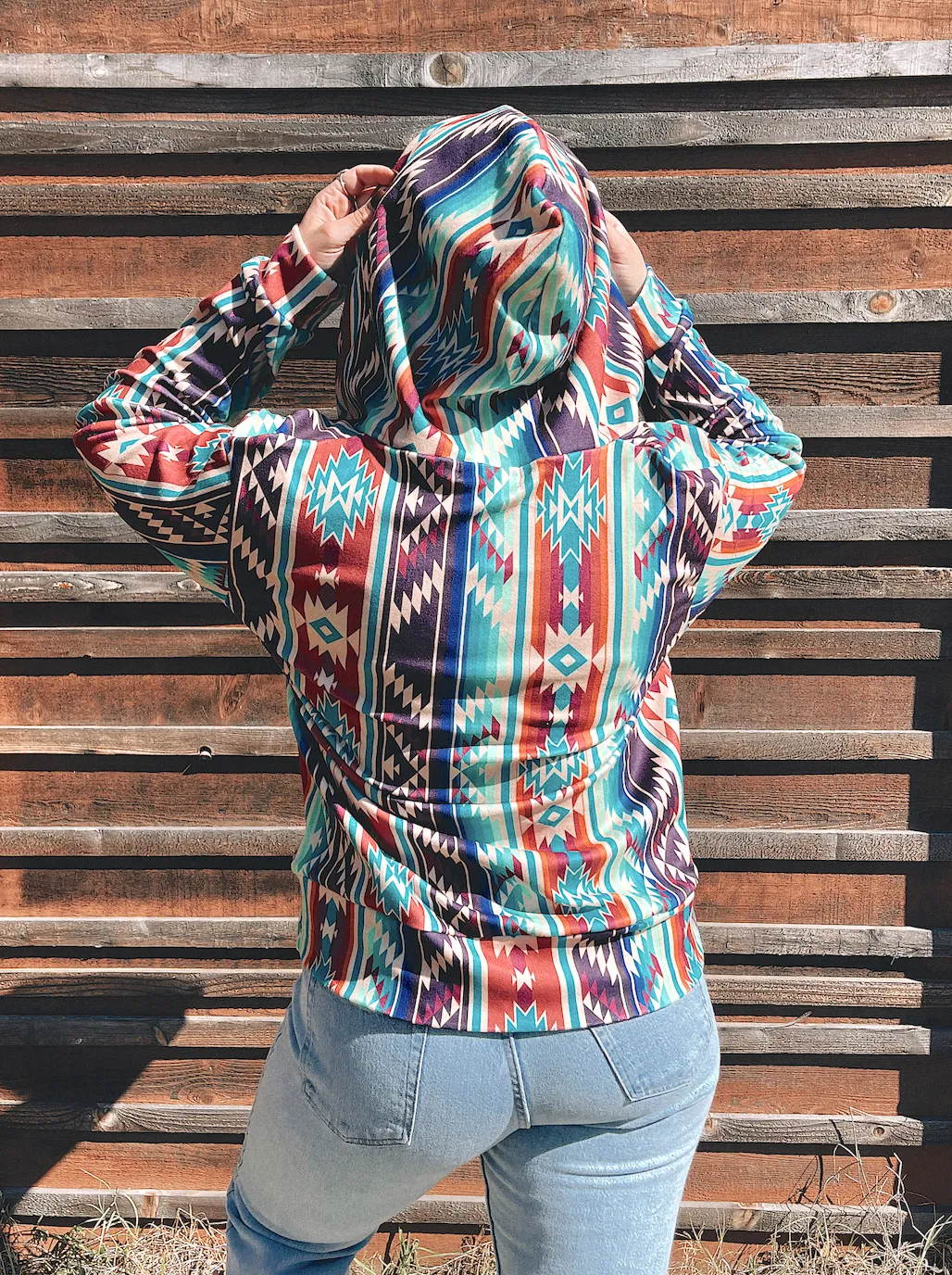 Absolutely Aztec Hoodie | Tops