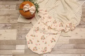Anisa- Newborn or Sitter Flutter Romper; Newborn Romper; Sitter Romper; Everly; MADE TO ORDER