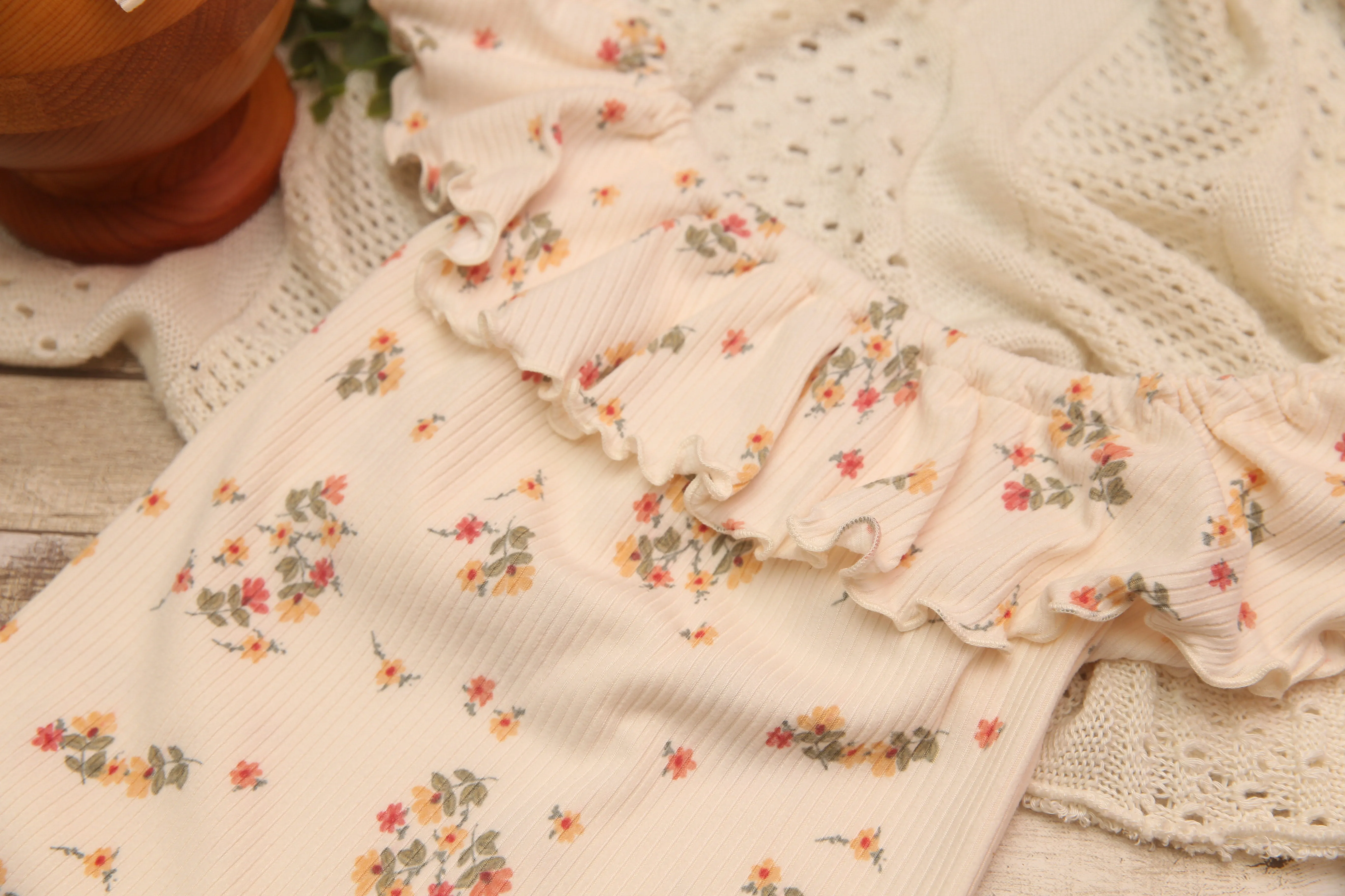 Anisa- Newborn or Sitter Flutter Romper; Newborn Romper; Sitter Romper; Everly; MADE TO ORDER