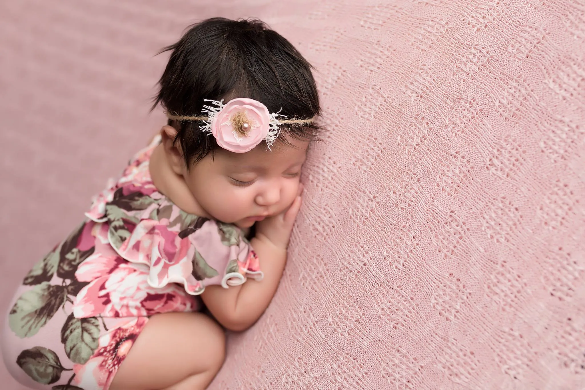Anisa- Newborn or Sitter Flutter Romper; Newborn Romper; Sitter Romper; Soft Yellow Floral; MADE TO ORDER