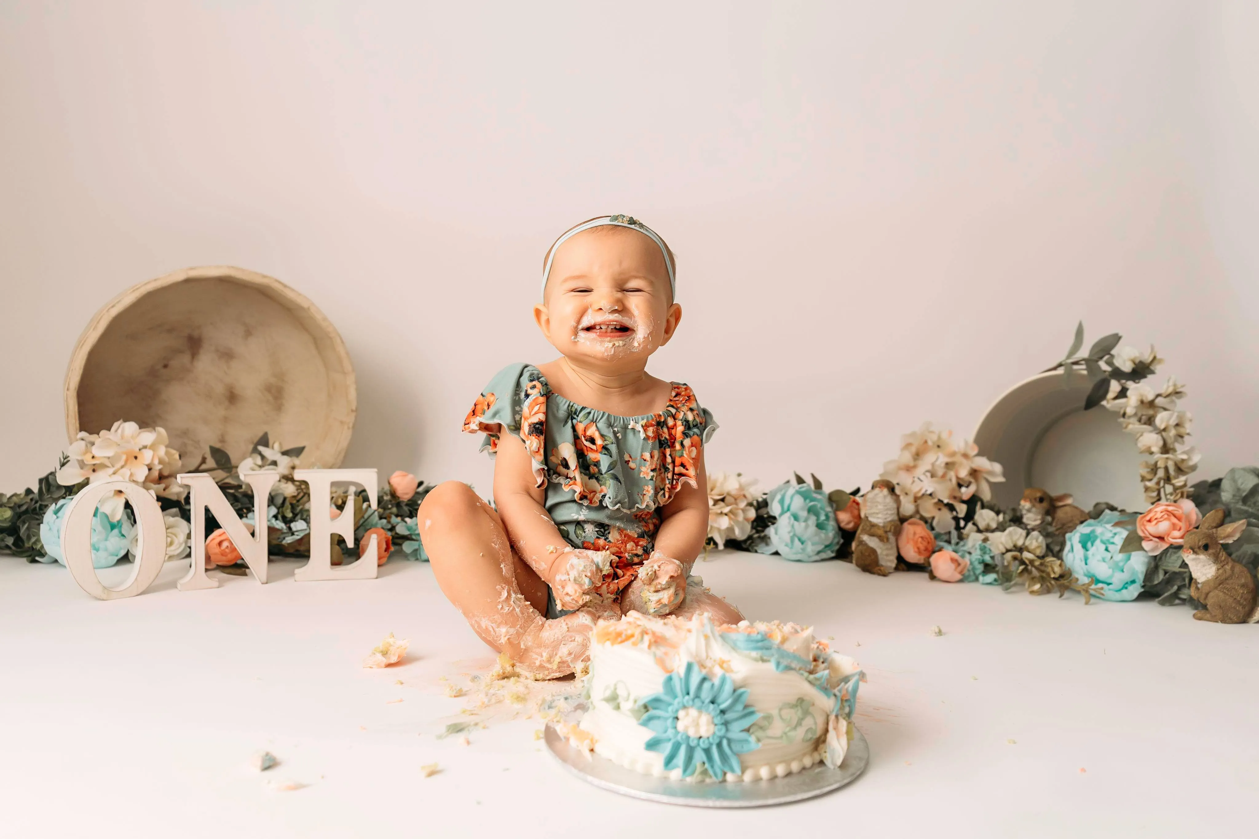 Anisa- Sitter Flutter Romper; Sitter Romper; Soft Yellow Floral; READY TO SHIP