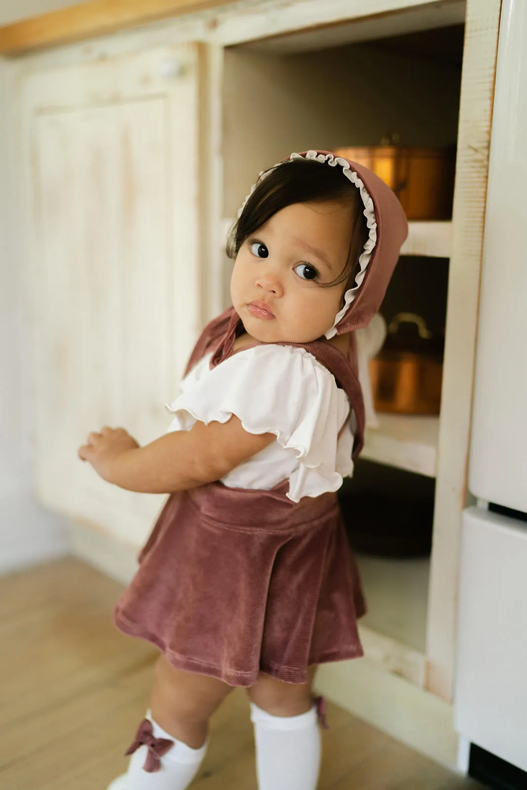 Anisa- Sitter Flutter Romper; Sitter Romper; Soft Yellow Floral; READY TO SHIP