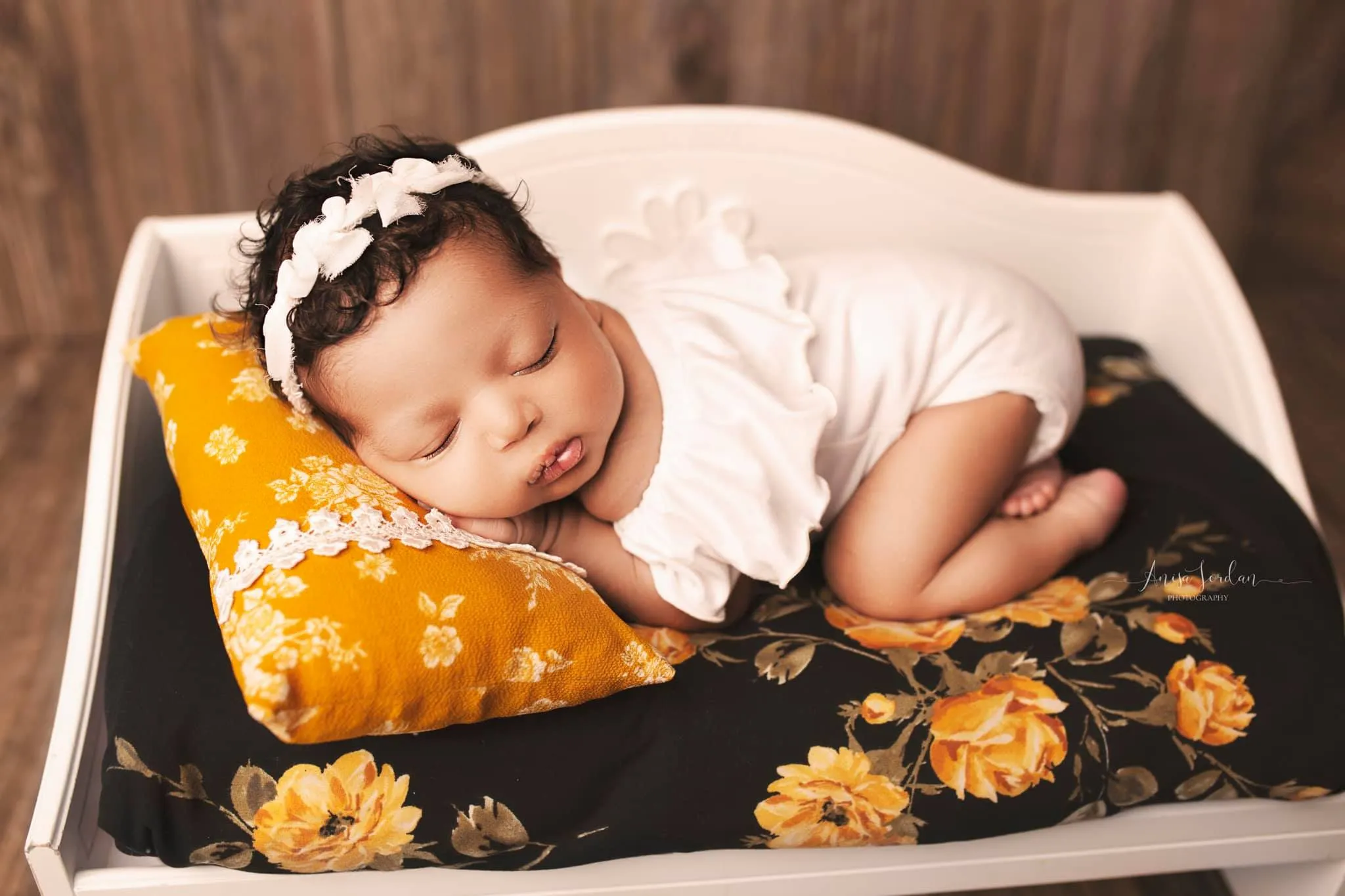 Anisa- Sitter Flutter Romper; Sitter Romper; Soft Yellow Floral; READY TO SHIP