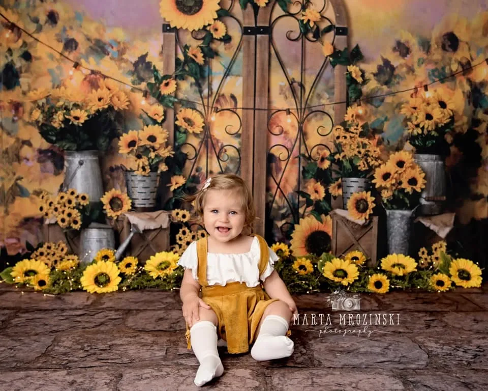 Anisa- Sitter Flutter Romper; Sitter Romper; Soft Yellow Floral; READY TO SHIP