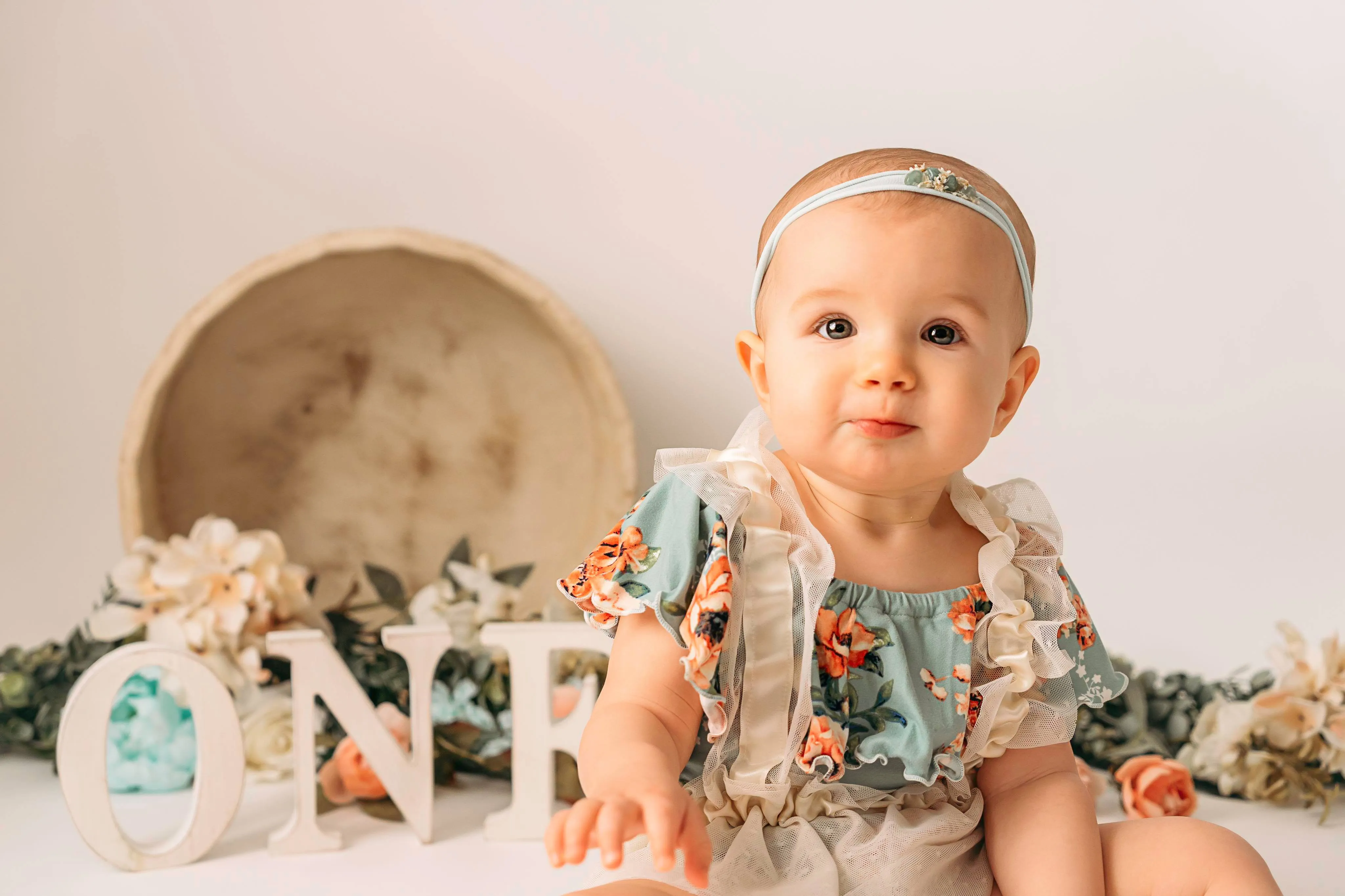 Anisa- Sitter Flutter Romper; Sitter Romper; Soft Yellow Floral; READY TO SHIP