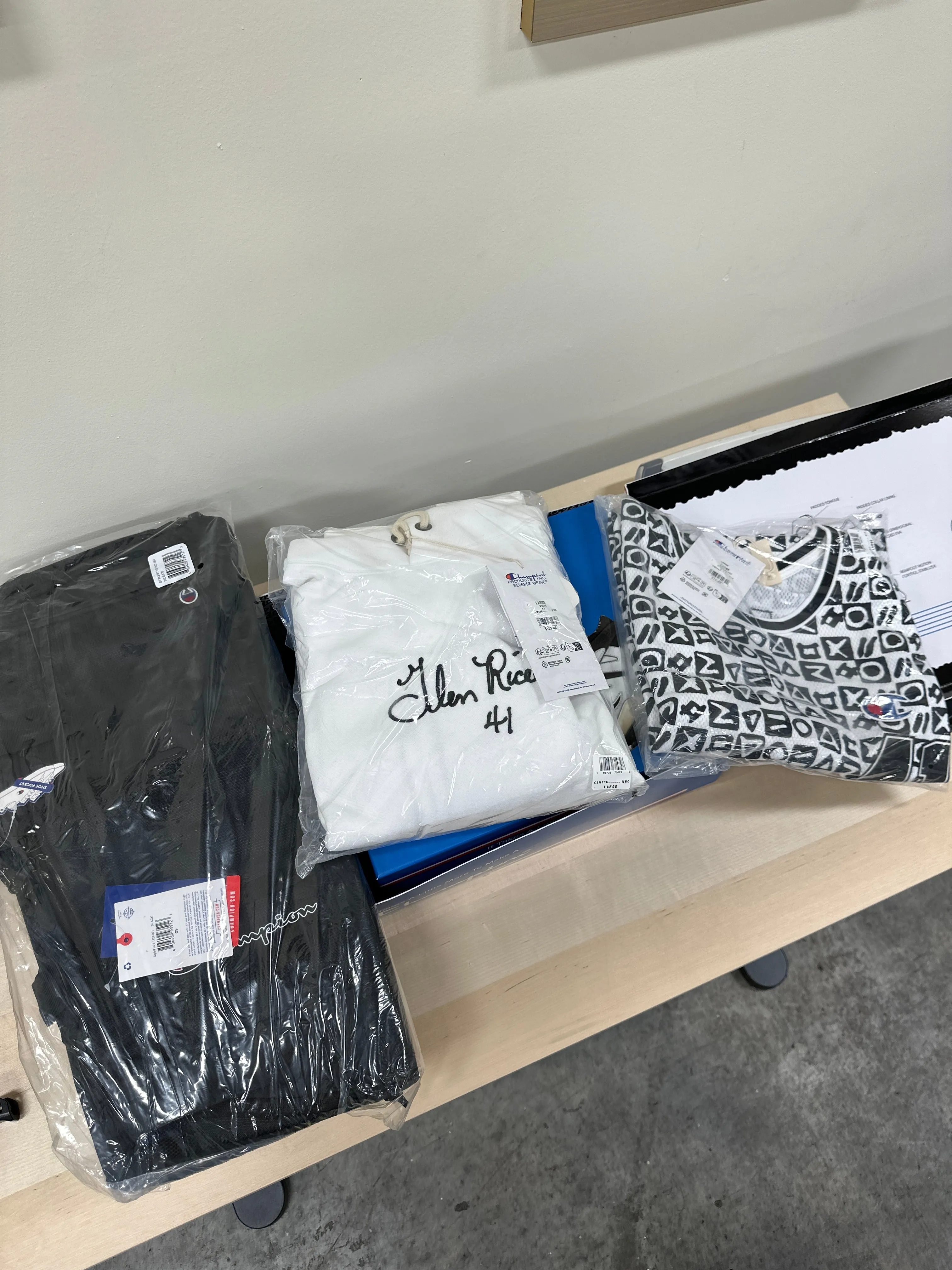 Champion Glen Rice PR Package