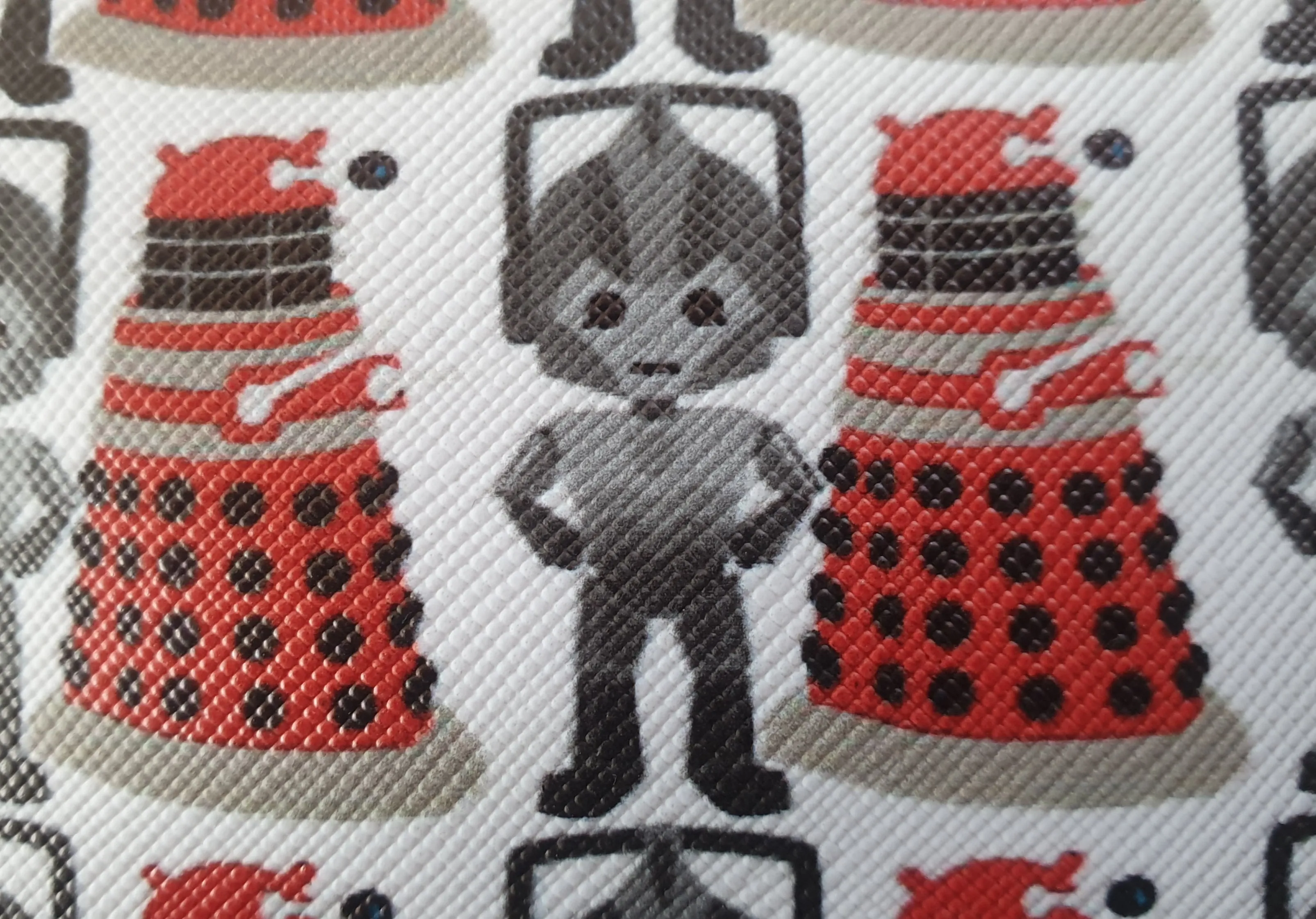 Daleks Cyberman Zippered Pouch Purse - Planet Retro Original