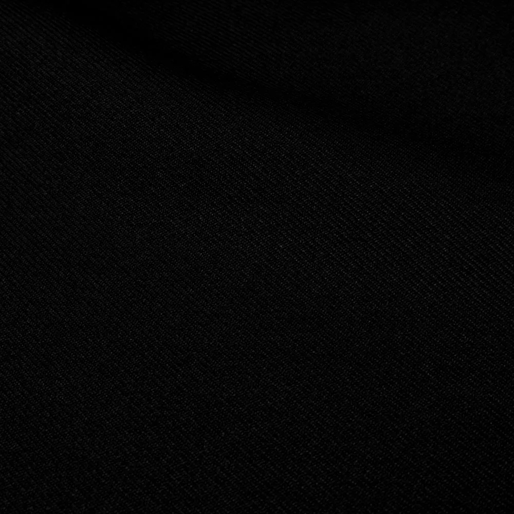 Feather touch Gabardine - Black