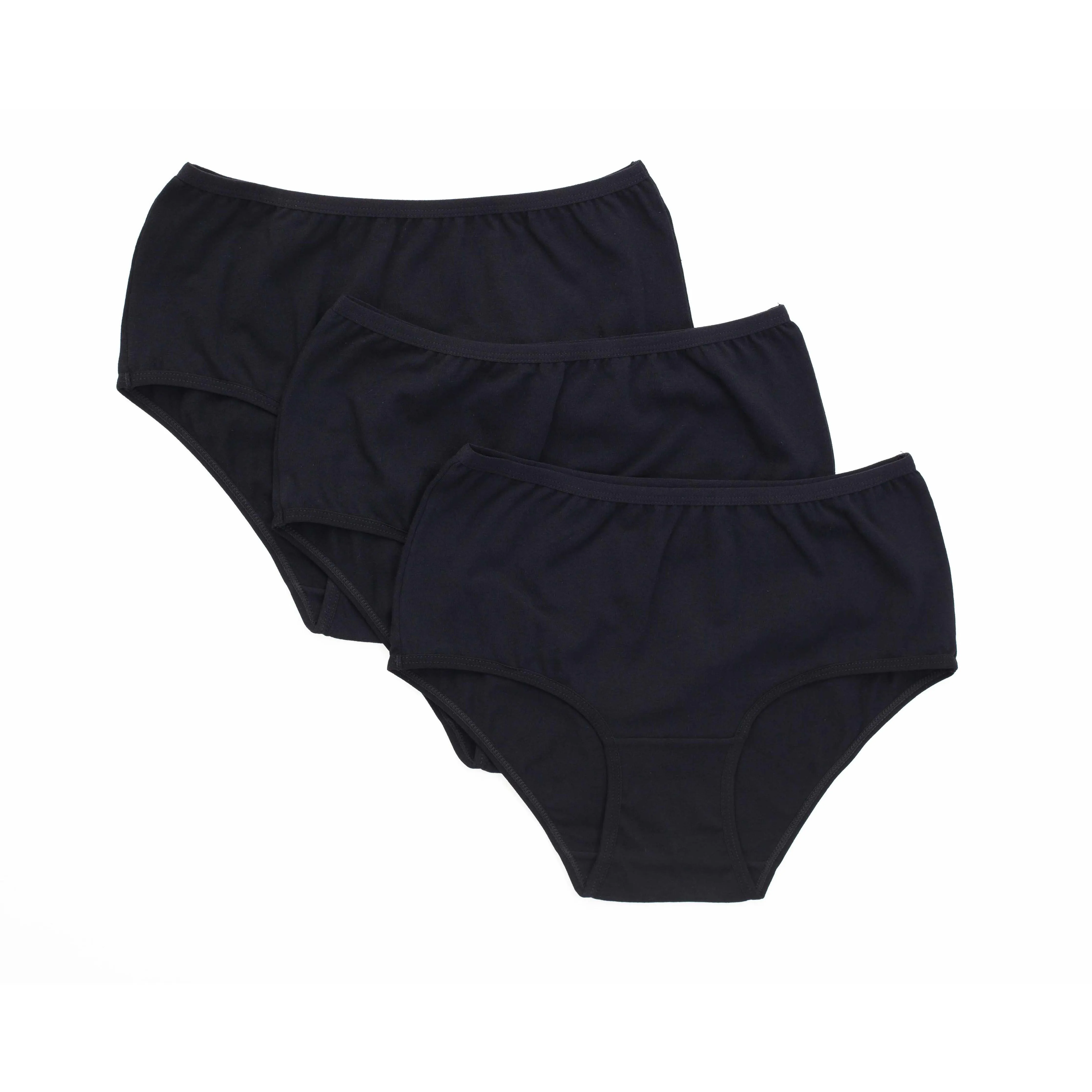 Gemsli Ultra Comfort Cotton Hipsters Solid Color  3 Pair Pack 3105
