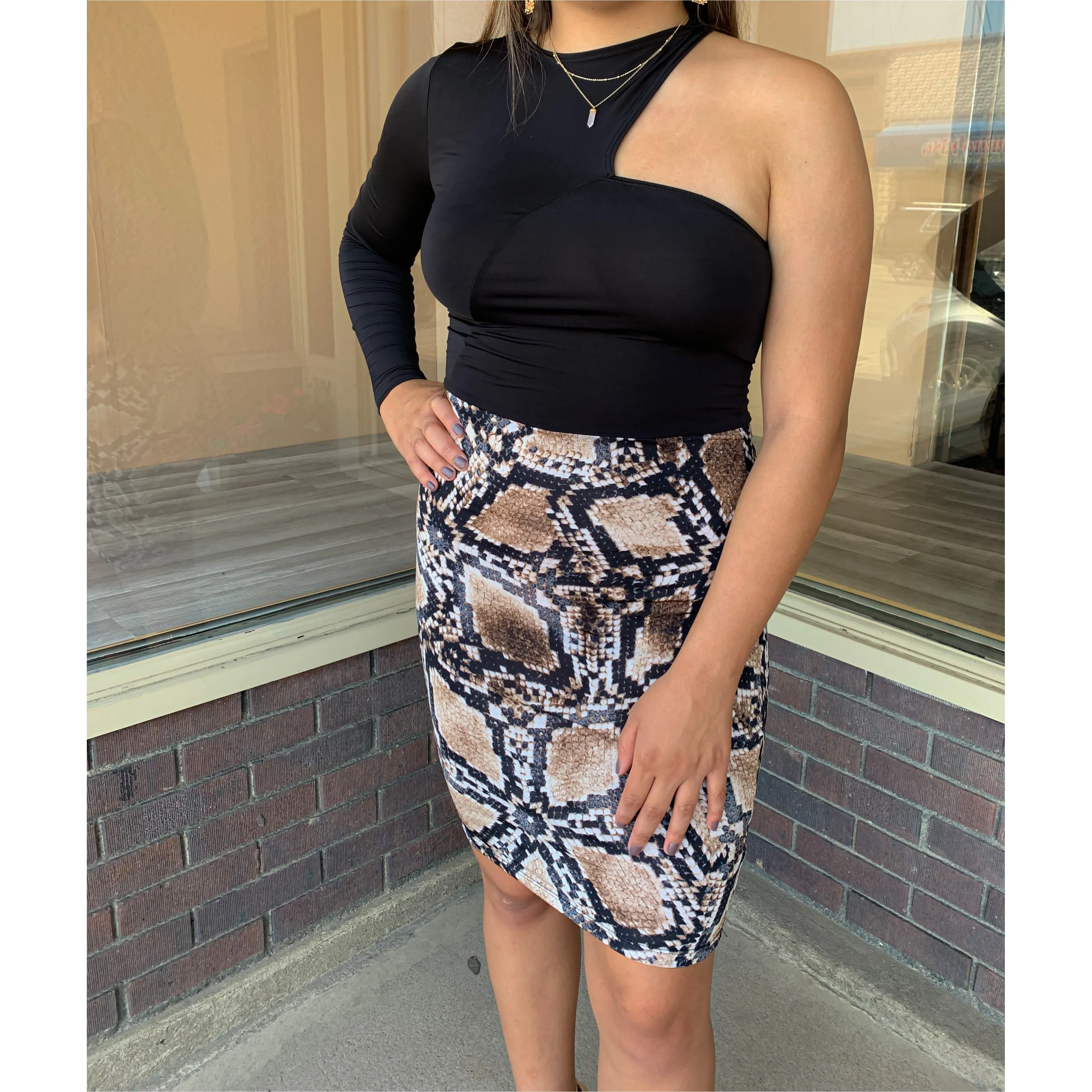 Half & Half Dress