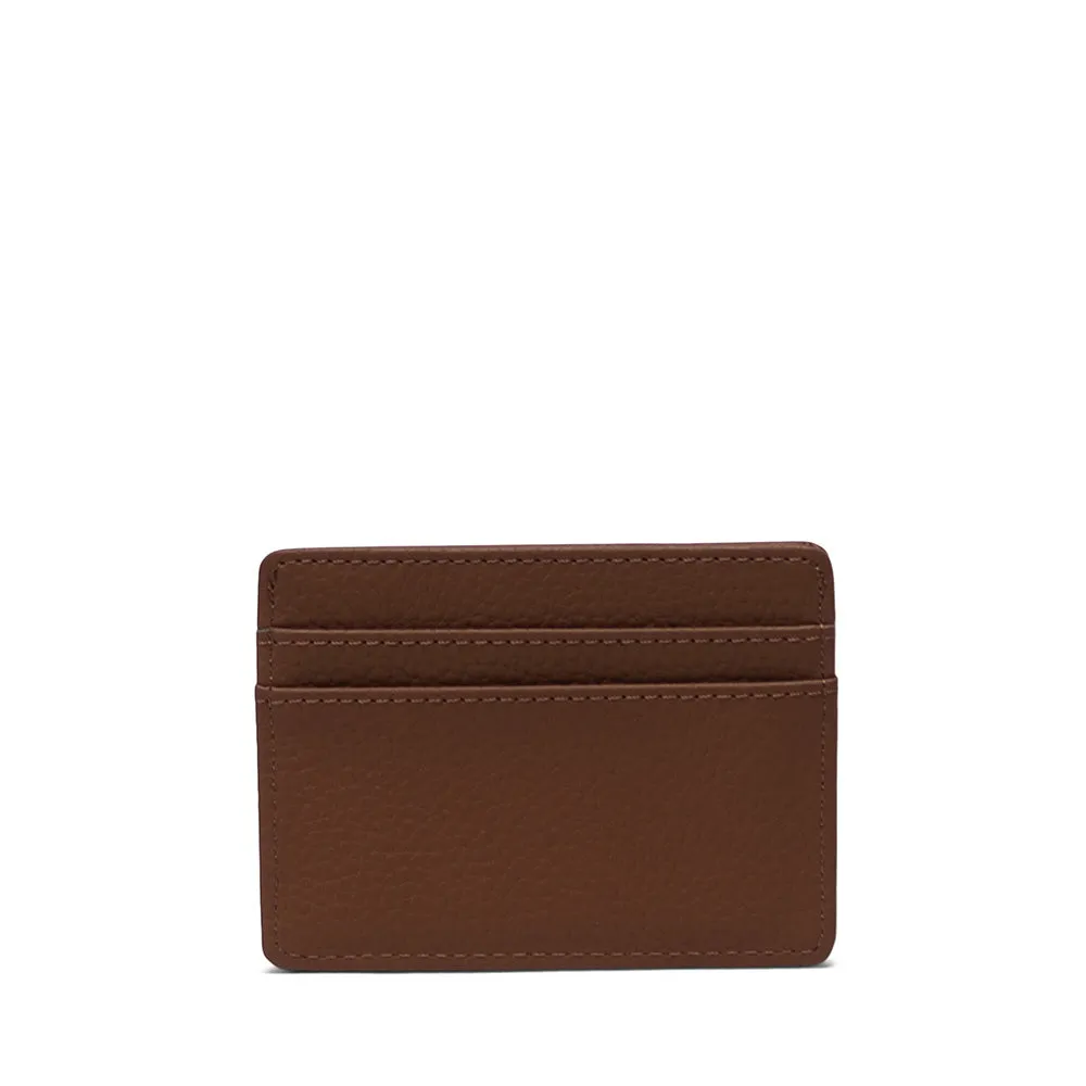 Herschel Charlie Cardholder Vegan OS Accessories Saddle Brown
