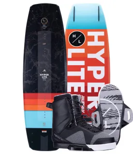 Hyperlite Murray Pro Wakeboard Package with Team X Boots (2024)