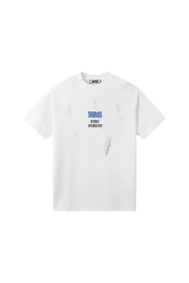 Men Black Label "DON'T STOP" T-Shirt (White)