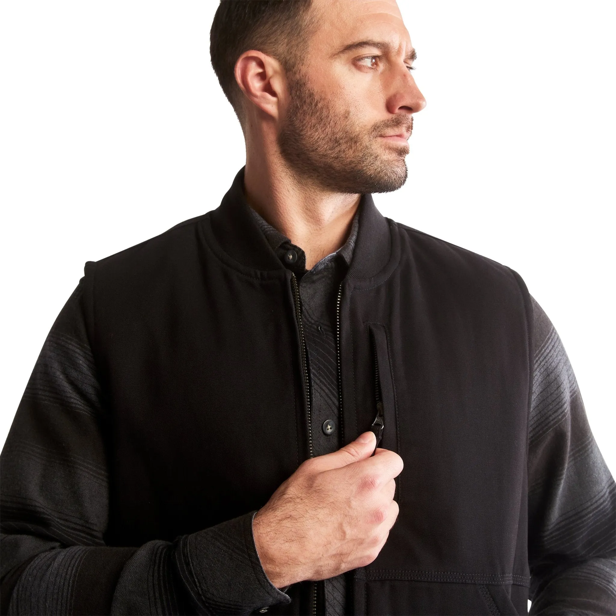 Men's Gritman Fleece-Lined Canvas Vest
