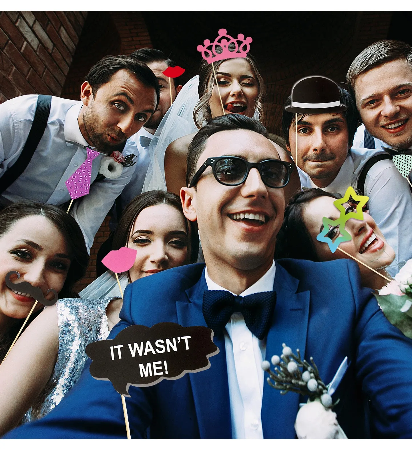 Photo Booth Wedding Accessories
