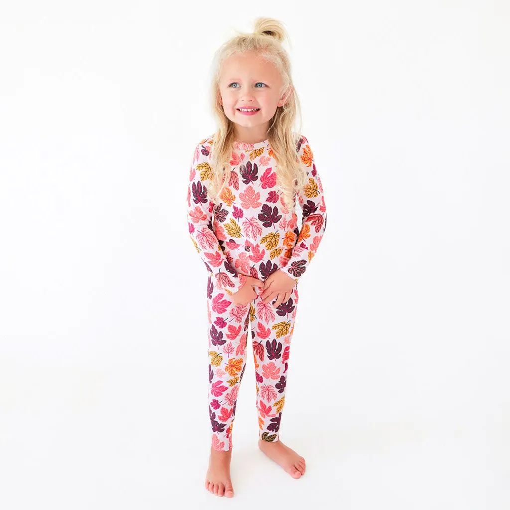 Posh Peanut Long Sleeve Pajama Set - Autumn
