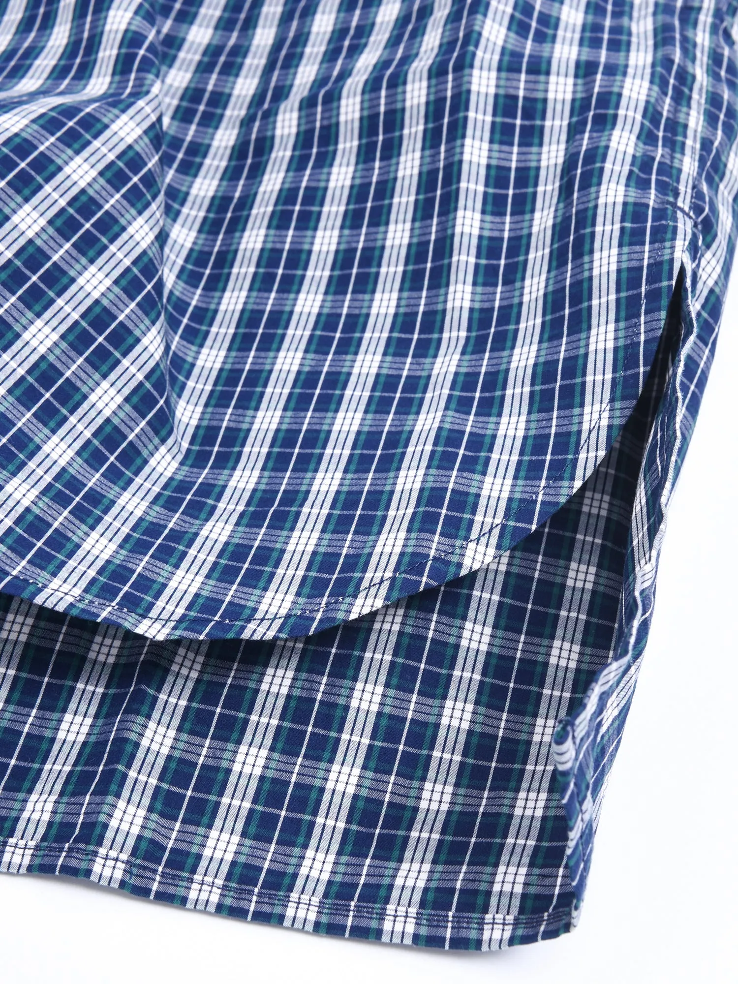 SHIRTS 2_NAVYGREEN CHECK