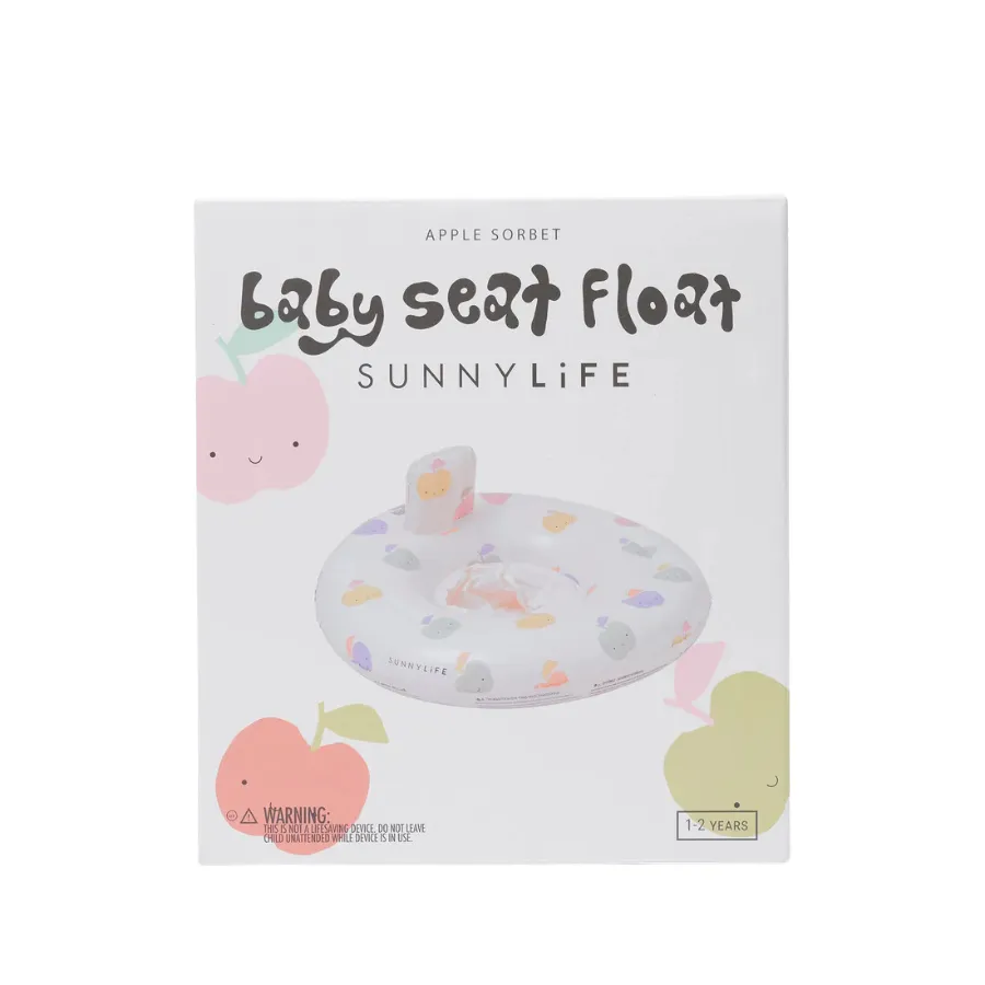 Sunnylife Baby Seat Float Apple Sorbet  S41BSAPL