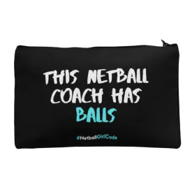 'This Netball Coach has Balls' Accessories Bag