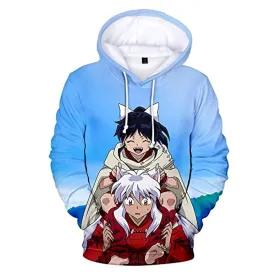 Yashahime: Princess Half-Demon Hoodies -  Inuyasha Pullover Hooded Sweatshirt